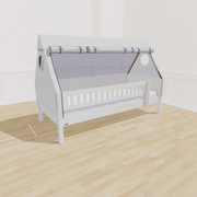 Manis-h Fulla Husseng med stel og Himmel 90x160 - Modern Beige