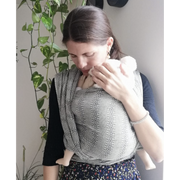 Rebozo Håndvævet Babyslynge Emma - Grey