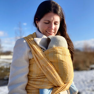 Rebozo Håndvævet Babyslynge Emma - Yellow