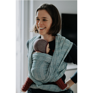 Rebozo Håndvævet Babyslynge Emma - Blue