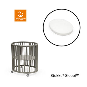 Stokke Sleepi Mini V3 inkl. Madras - Hazy Grey