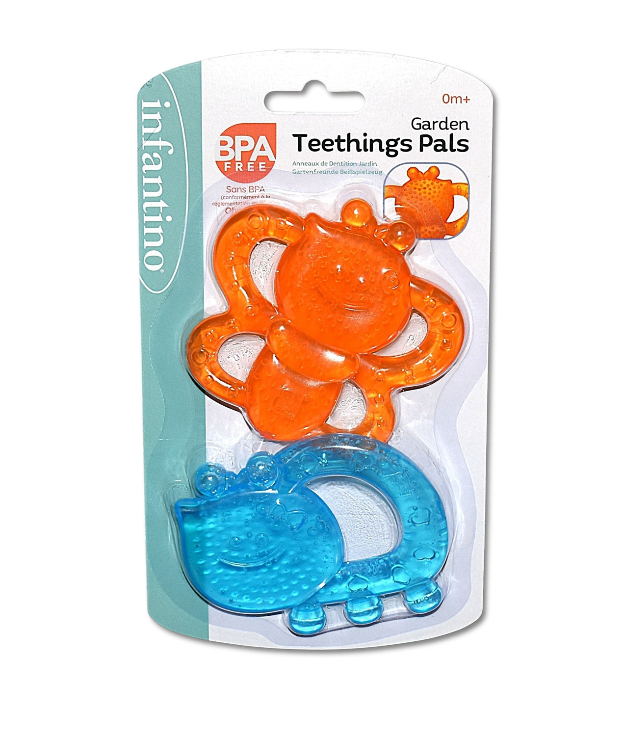 Infantino Bideringe 2 stk m. dyremotiv