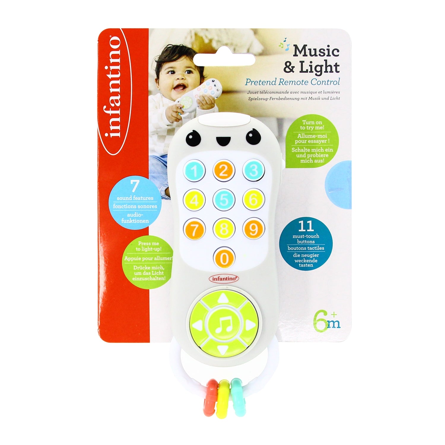 Infantino Fjernbetjening m/musik & lys