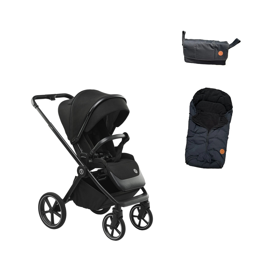 Stork Iconia Premium inkl. Kørepose og Lux Organiser