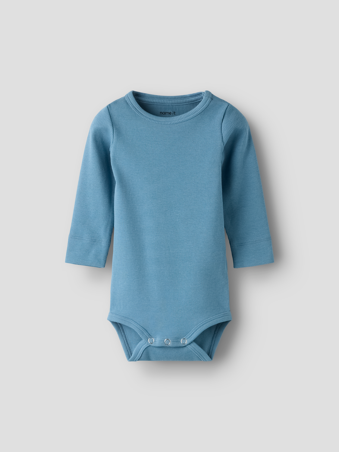 Name It Ensfarvet body, str. 56-92 - Blå