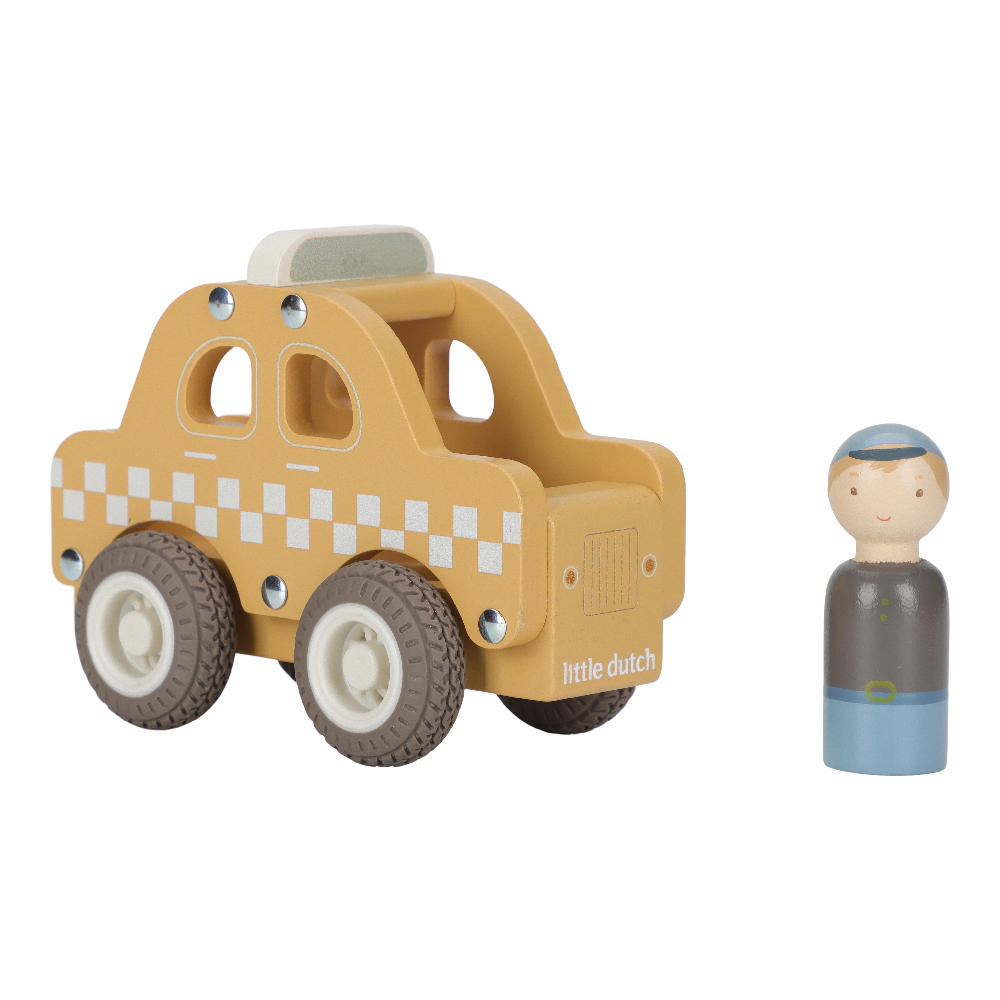 Little Dutch - Taxi m/træfigur