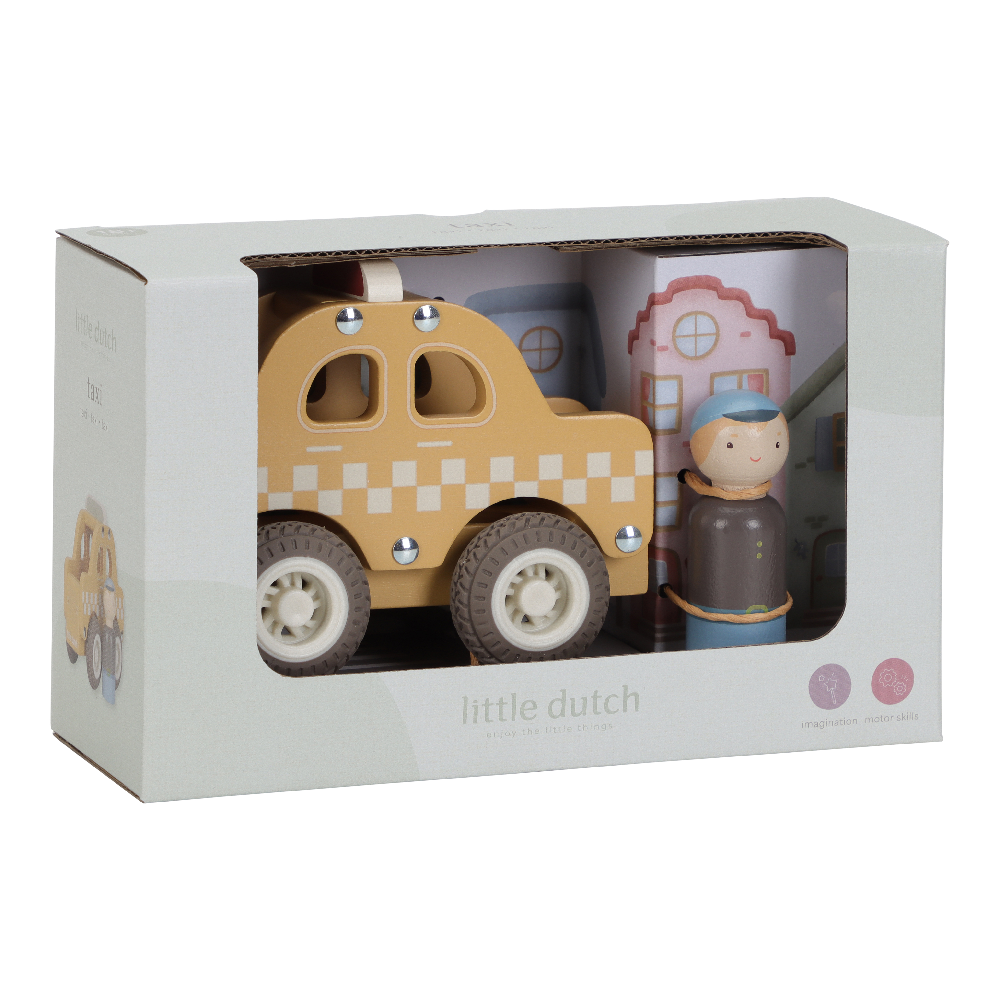 Little Dutch - Taxi m/træfigur