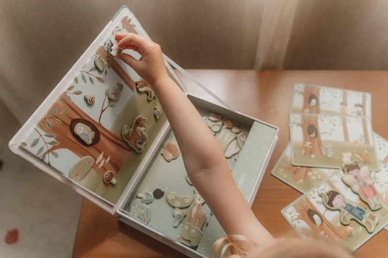 Little Dutch - Magnetisk legesæt - Forest Friends