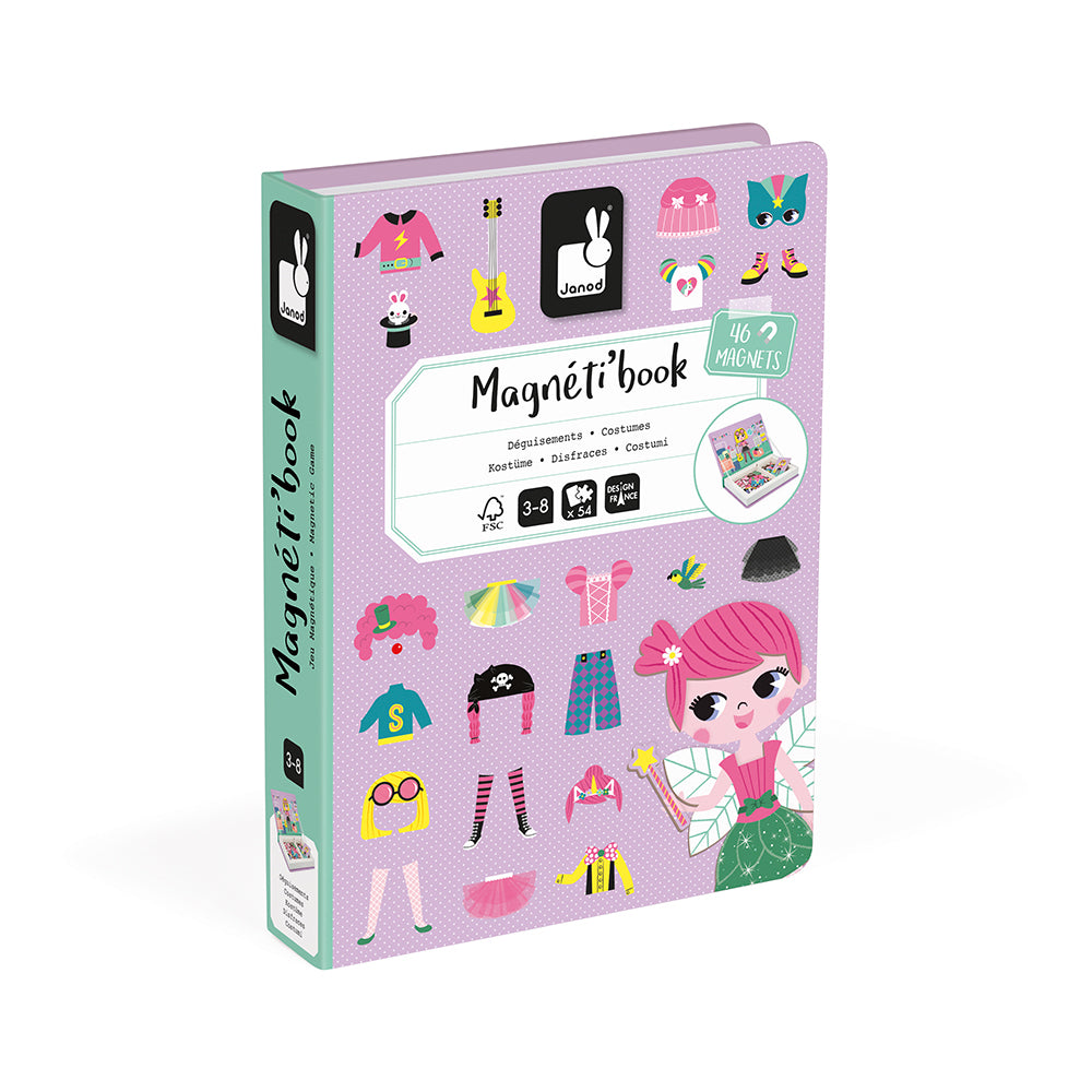 Janod Magnetibook - Girl's Costumes