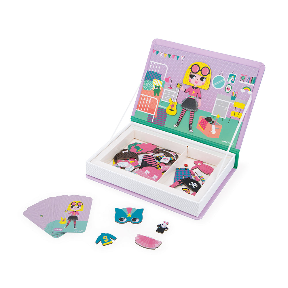 Janod Magnetibook - Girl's Costumes