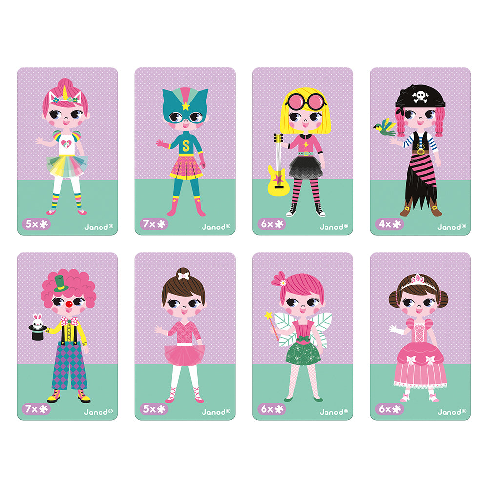 Janod Magnetibook - Girl's Costumes