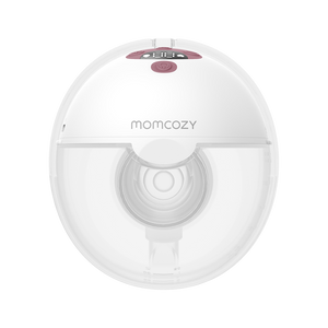 Momcozy M5 bærbar brystpumpe - rød