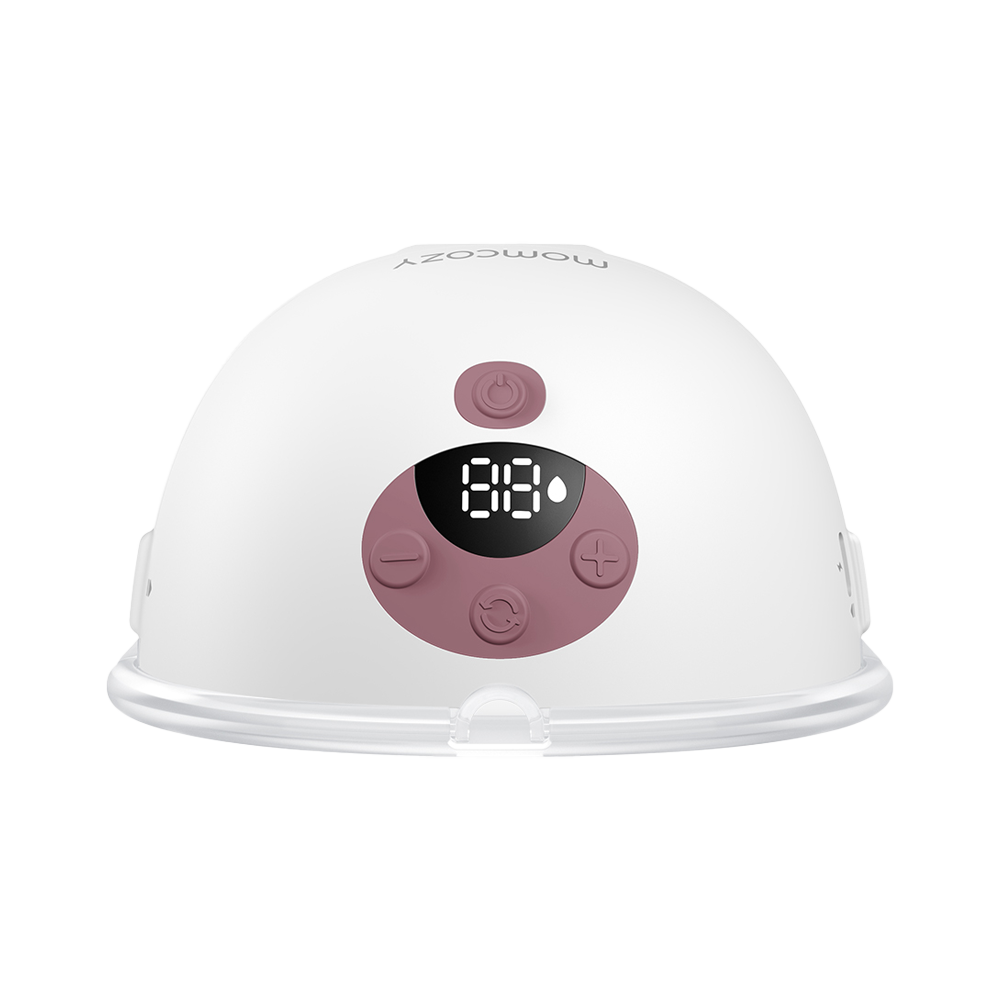Momcozy M5 bærbar brystpumpe – rød