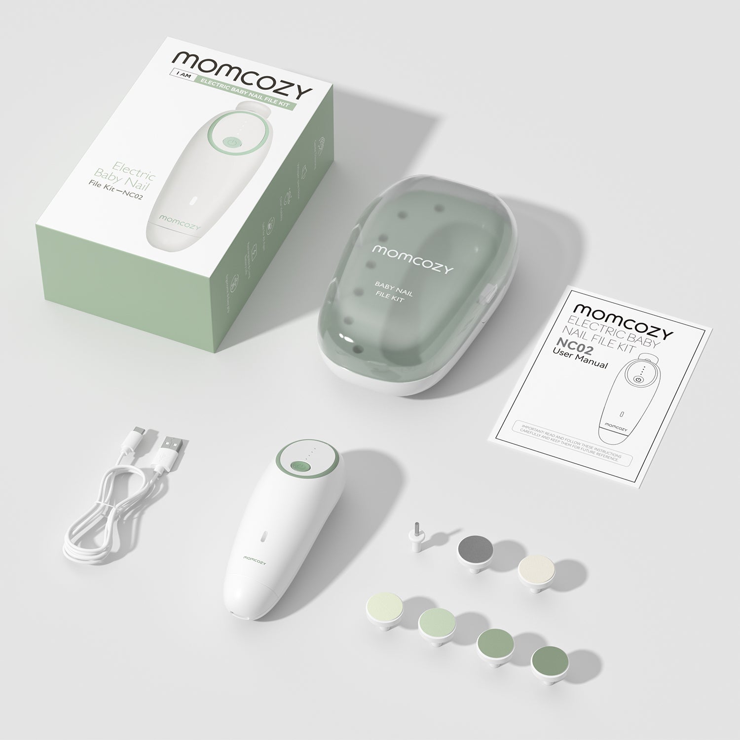 Momcozy Elektrisk neglefil til baby