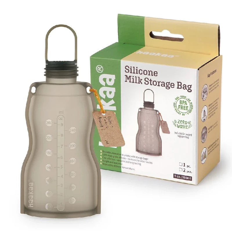 Haakaa Silikonepose til Mælk (260ml)