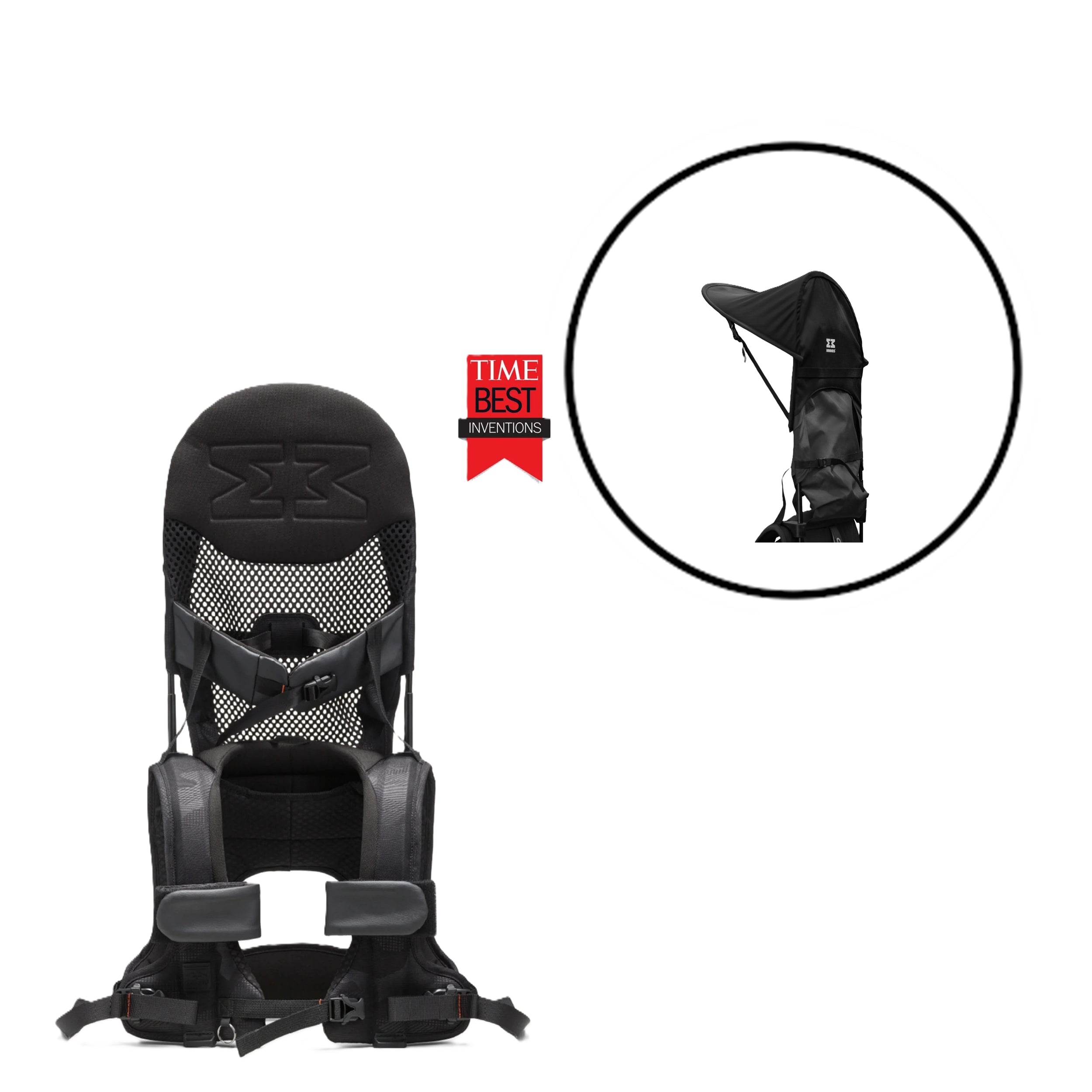 Minimeis Bærestol inkl. Solskærm - Flere Varianter