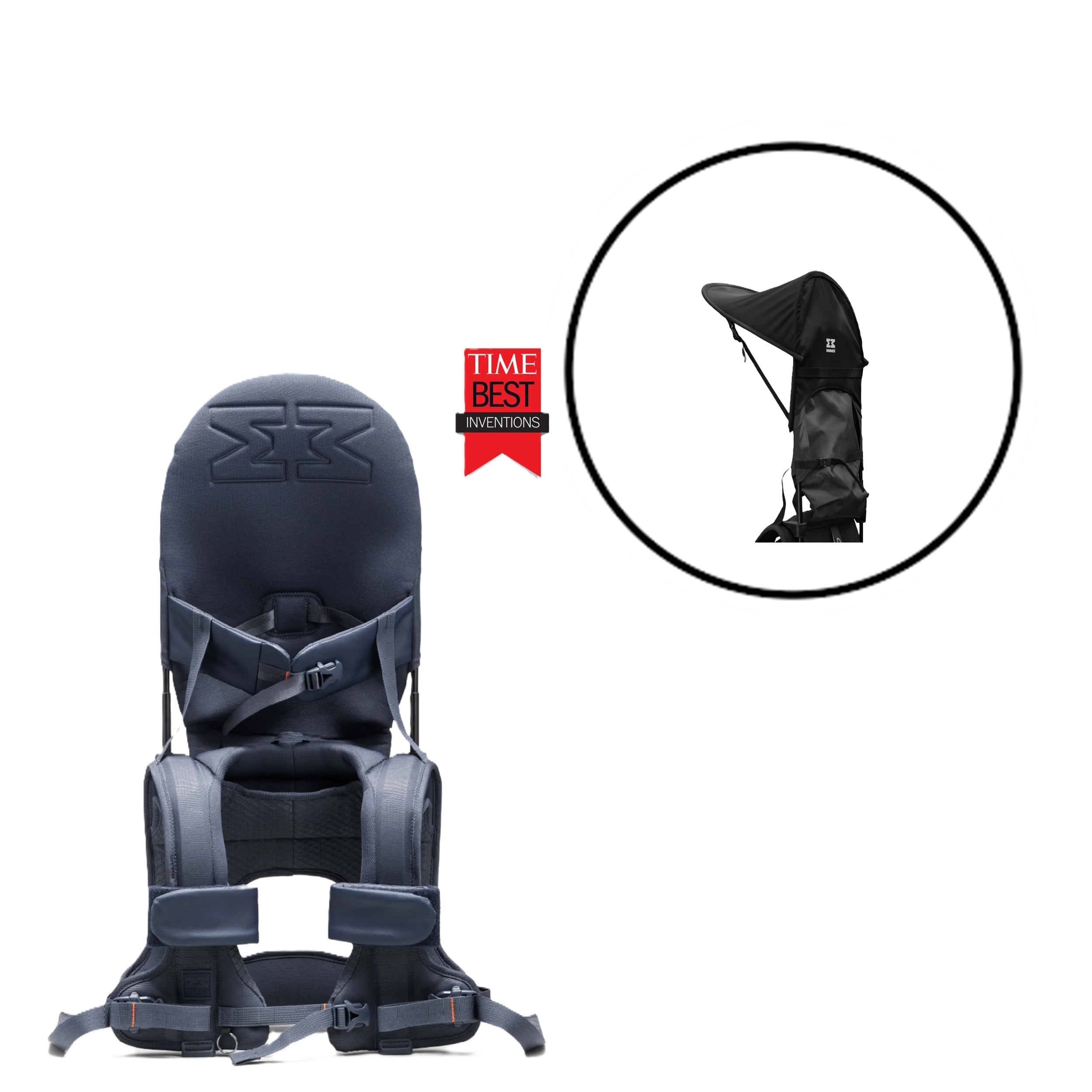 Minimeis Bærestol inkl. Solskærm - Flere Varianter