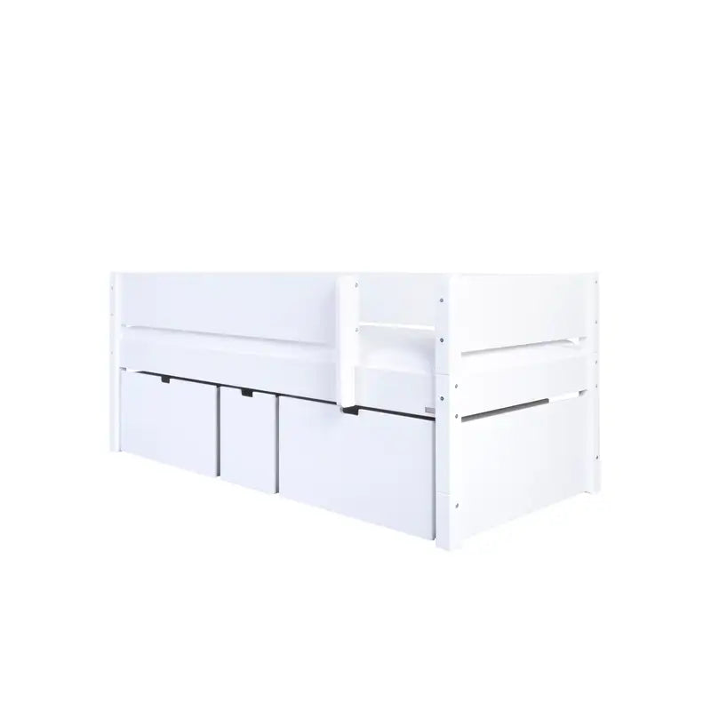 Enkeltseng Nanna med høje skuffer