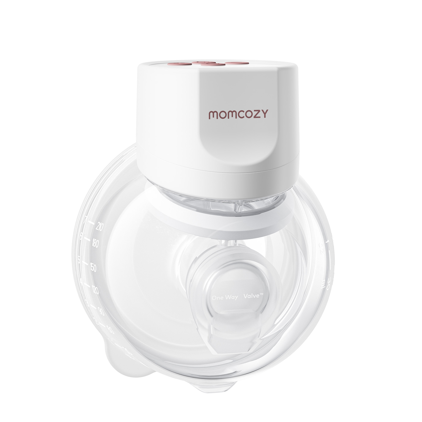 Momcozy S12 ProPlus Enkelt Bærbar Brystpumpe - Hvid