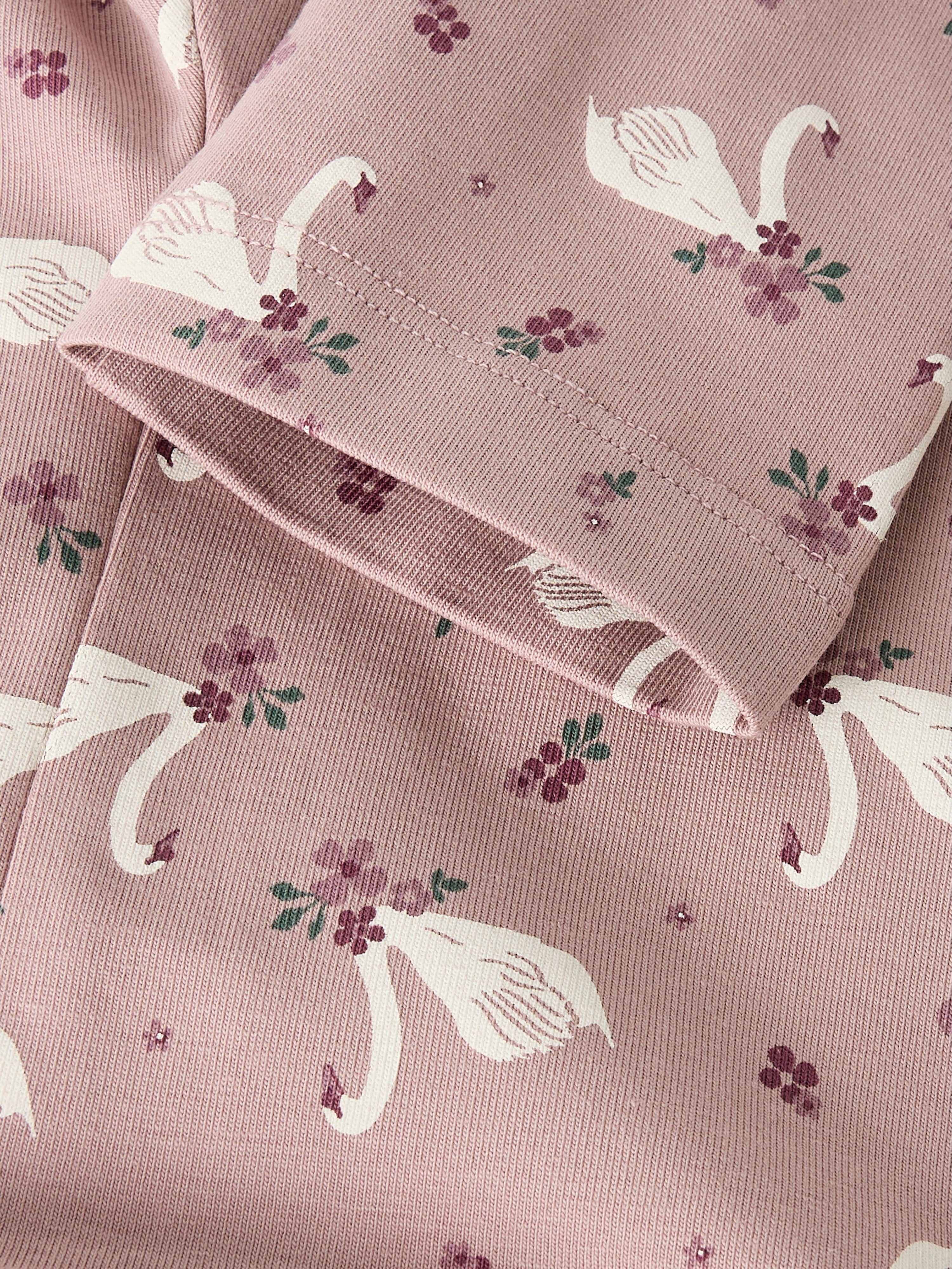 Name It Leggins med svane print, str. 92-116