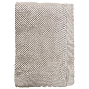 Baby plaid - bomuld strikket Imp. 457 - beige