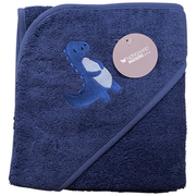 Badeslag navy dino m/ arme om maven str. 75x75 cm.
