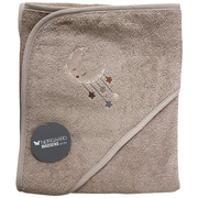 NM Badeslag sand m/ glad måne og stjerner str. 75x75 cm.