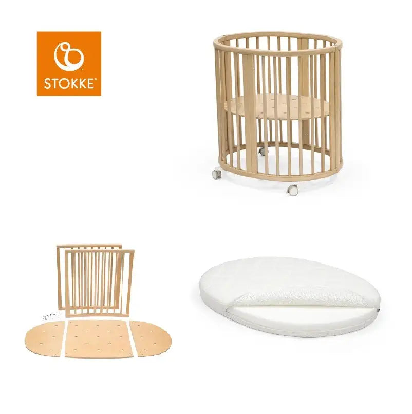 Sleepi mini V3 Natur inkl. Madras og forlængerstykke