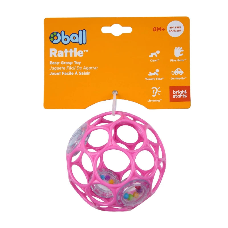 Oball Rattle - Pink