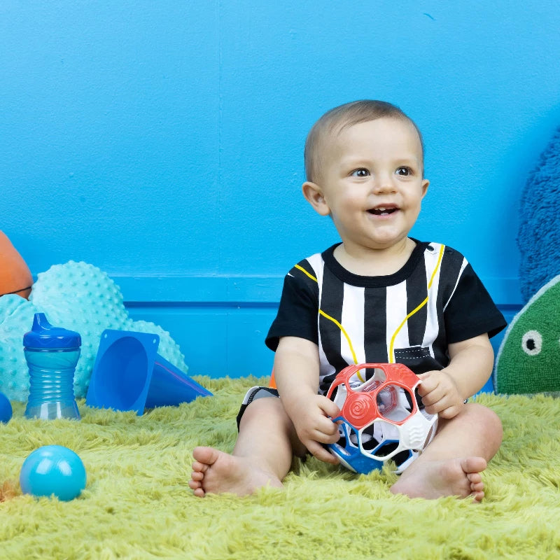 Soccer Oball - fodbold (rød/hvid/blå)