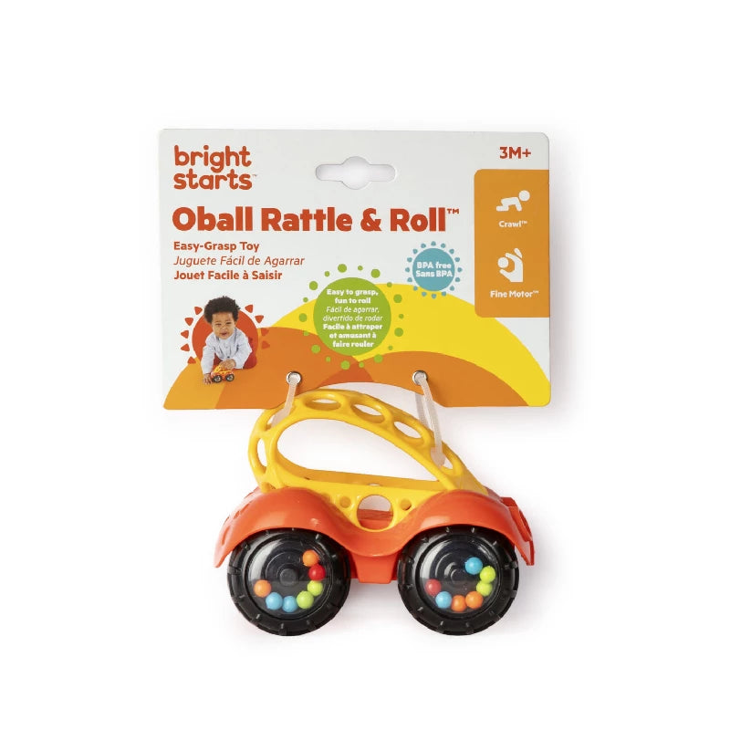 Oball Rattle & Roll - 1 stk. - Assorteret