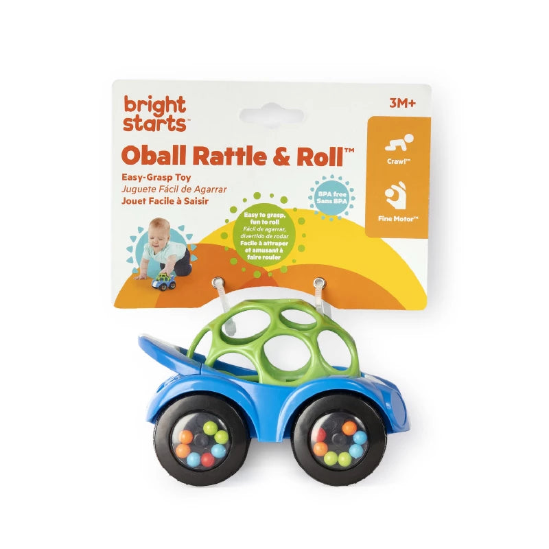Oball Rattle & Roll - 1 stk. - Assorteret