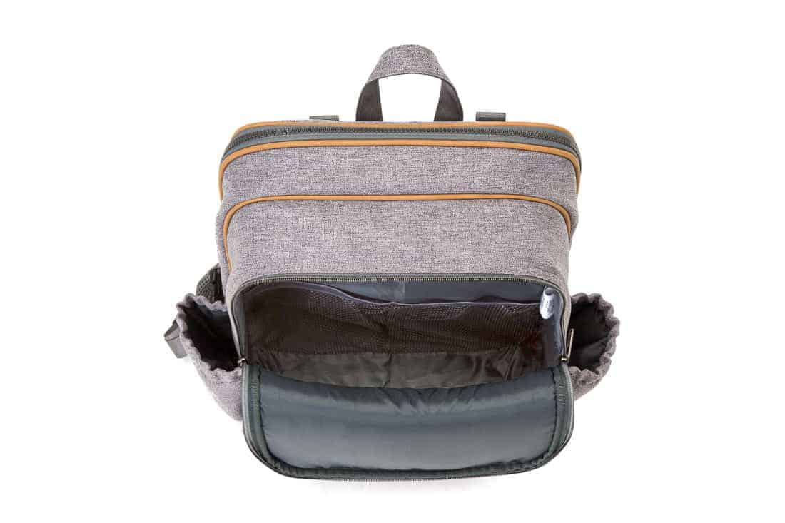 Bizzi Growin RucPOD® Pusletaske og rejseseng - Windsor Grey