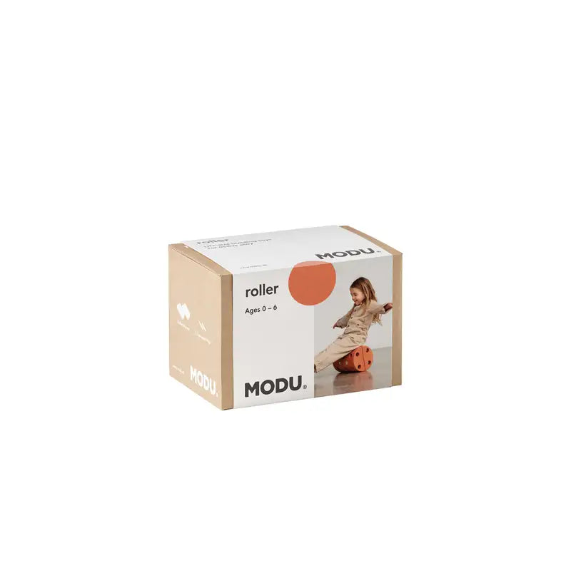 Modu 3-i-1 Balancerulle Burnt Orange / Dusty Green