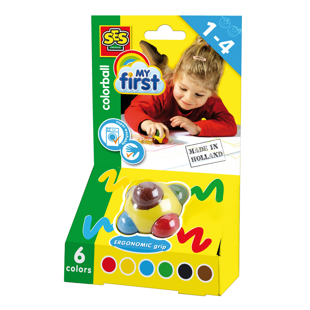 SES Creative - Min første farvebold