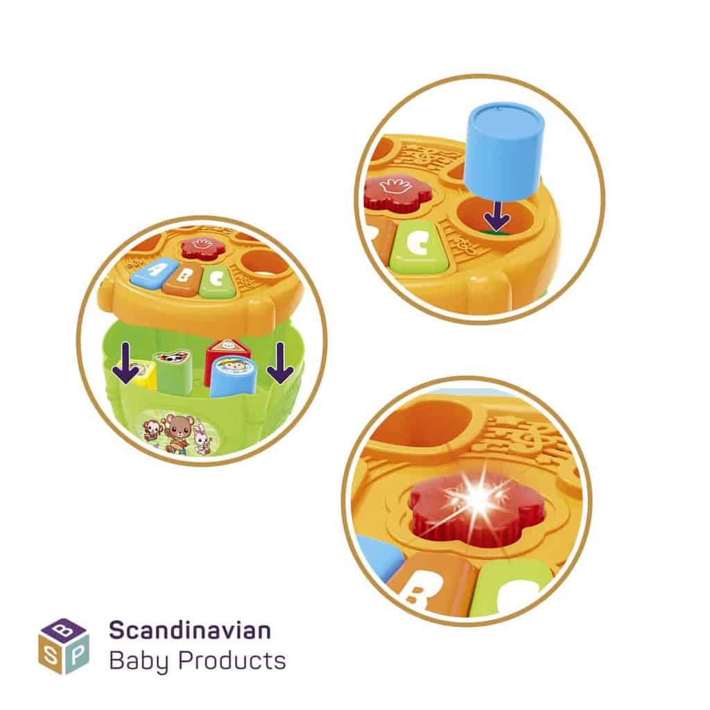 Puttekasse med musik &amp; lyd