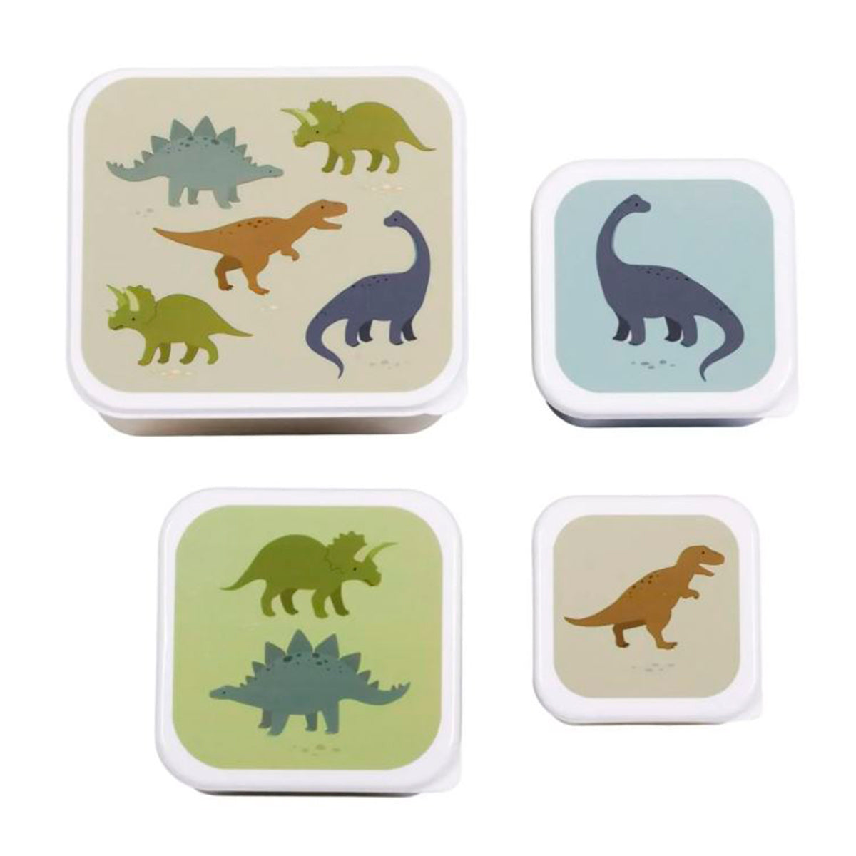 Lunch & snack box set - Dino