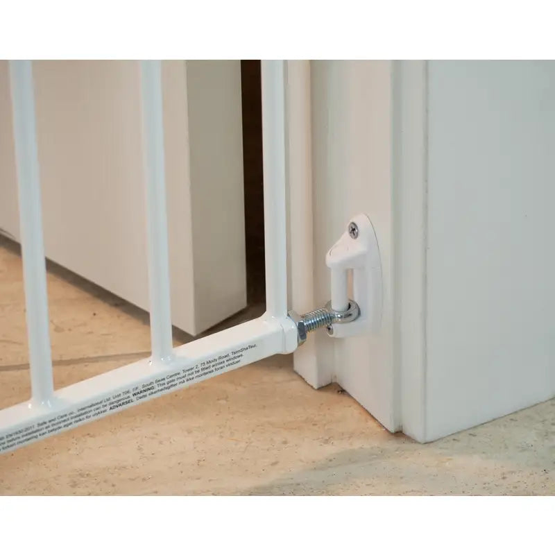 Safe & Care - Skruemonteret sikkerhedsgitter - 66-110 cm