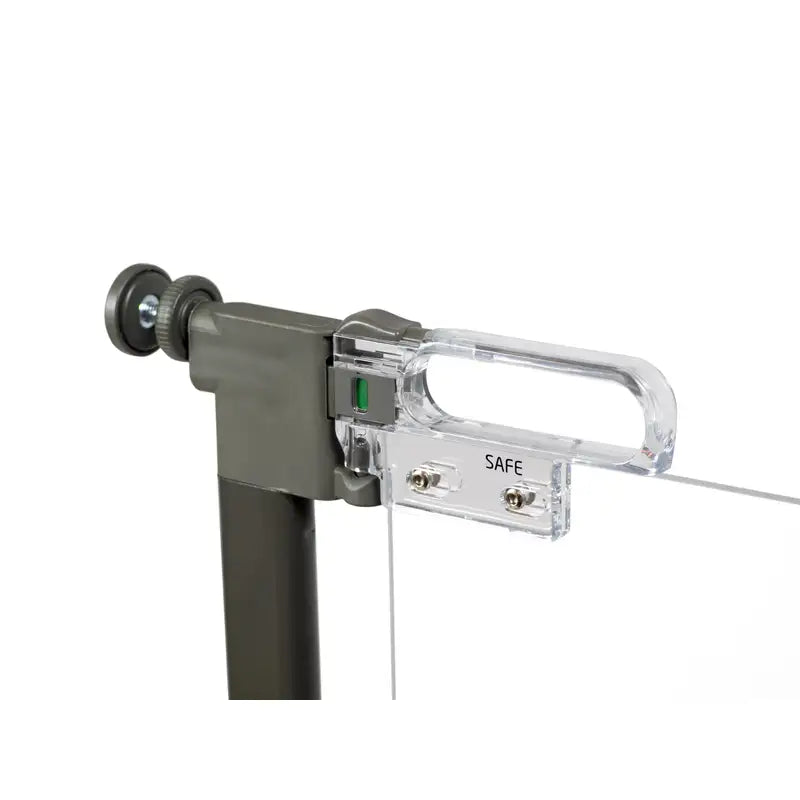 Safe & Care - Presmonteret sikkerhedsgitter. - 76-96 cm