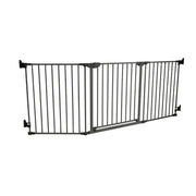 Safe & Care - Skruemonteret sikkerhedsgitter - 90-210 cm - GRÅ