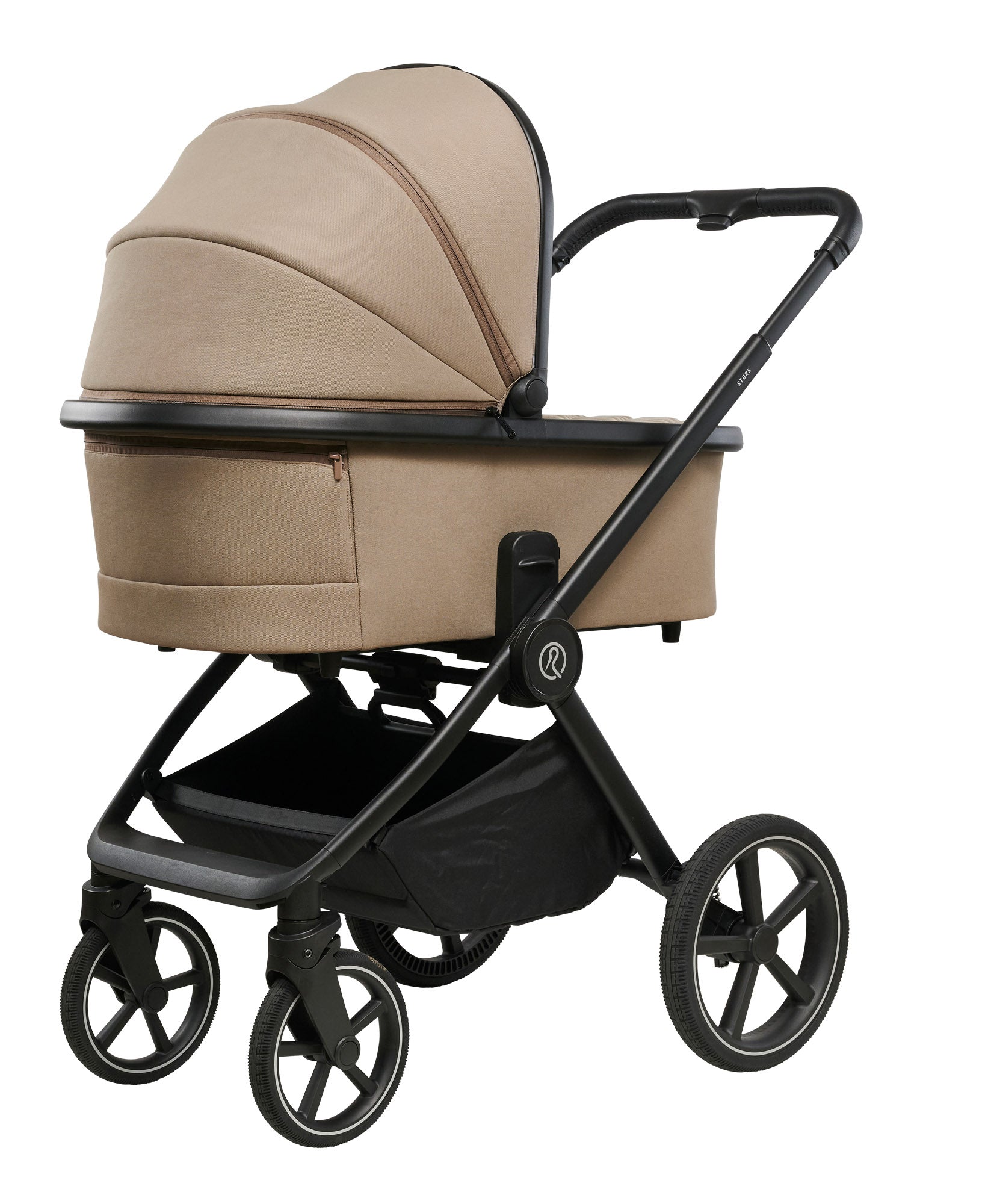 Stork Iconia Premium carrycot - sand