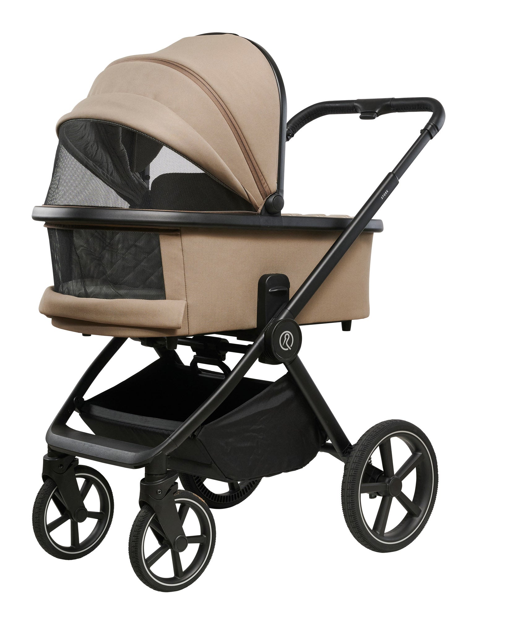 Stork Iconia Premium carrycot - sand
