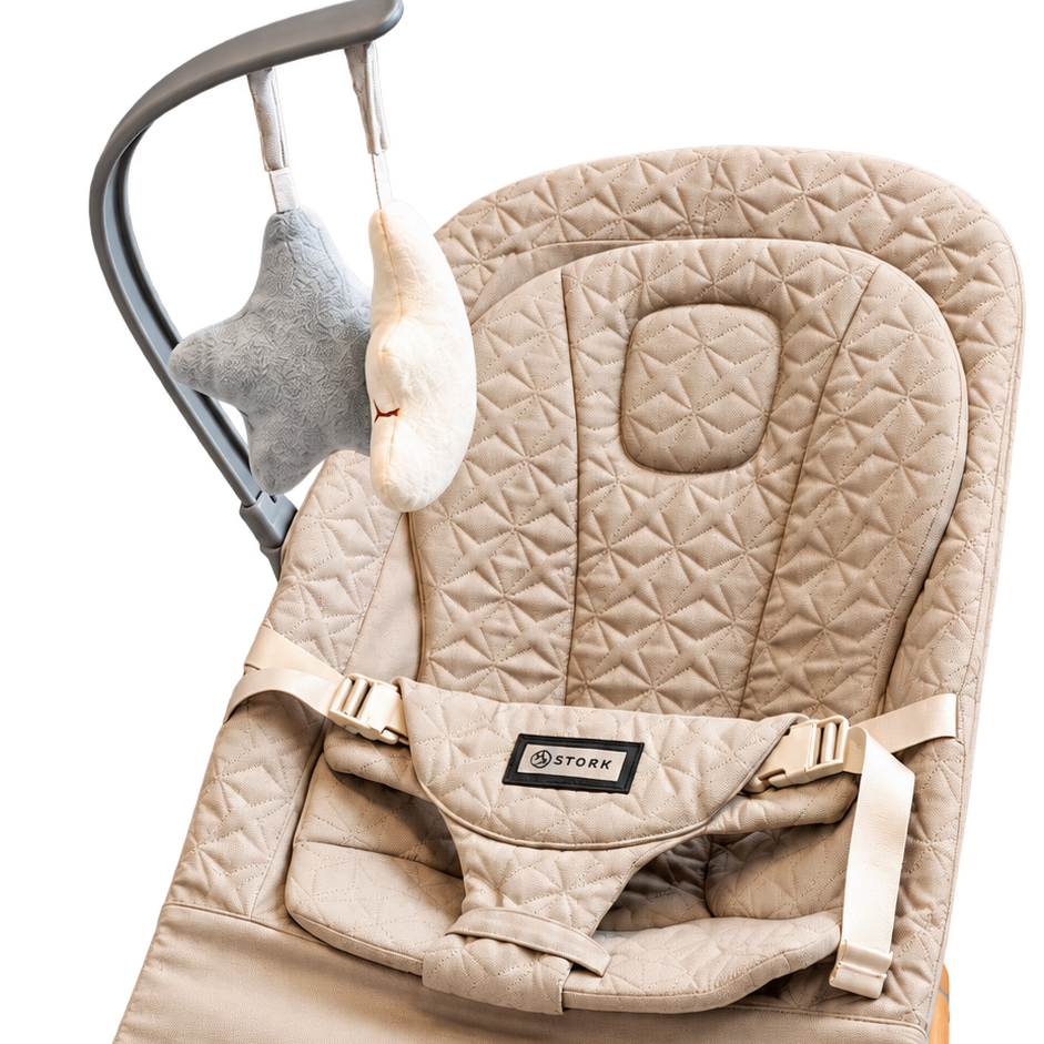 Stork Home Bouncer - Beige