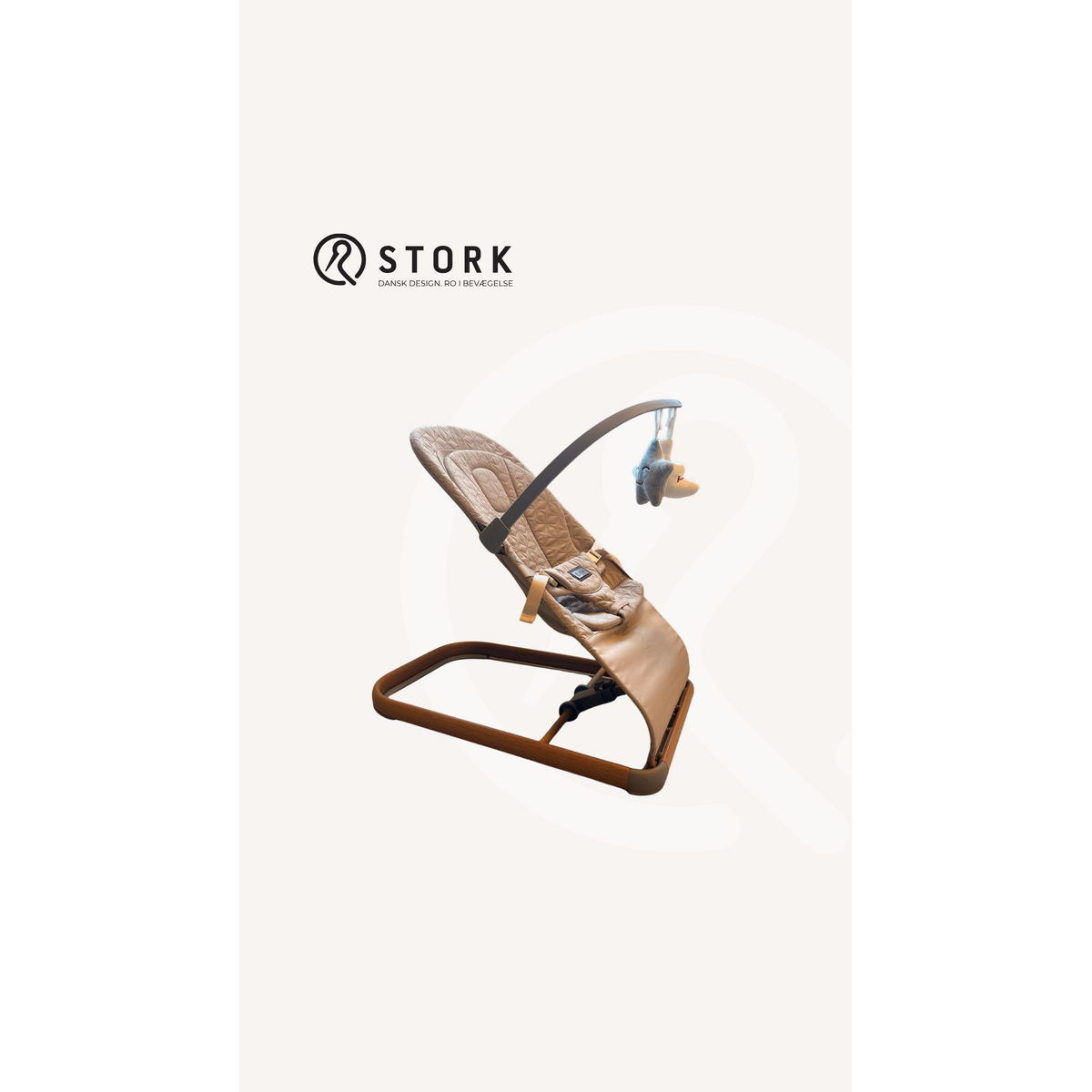 Stork Home Bouncer - Beige