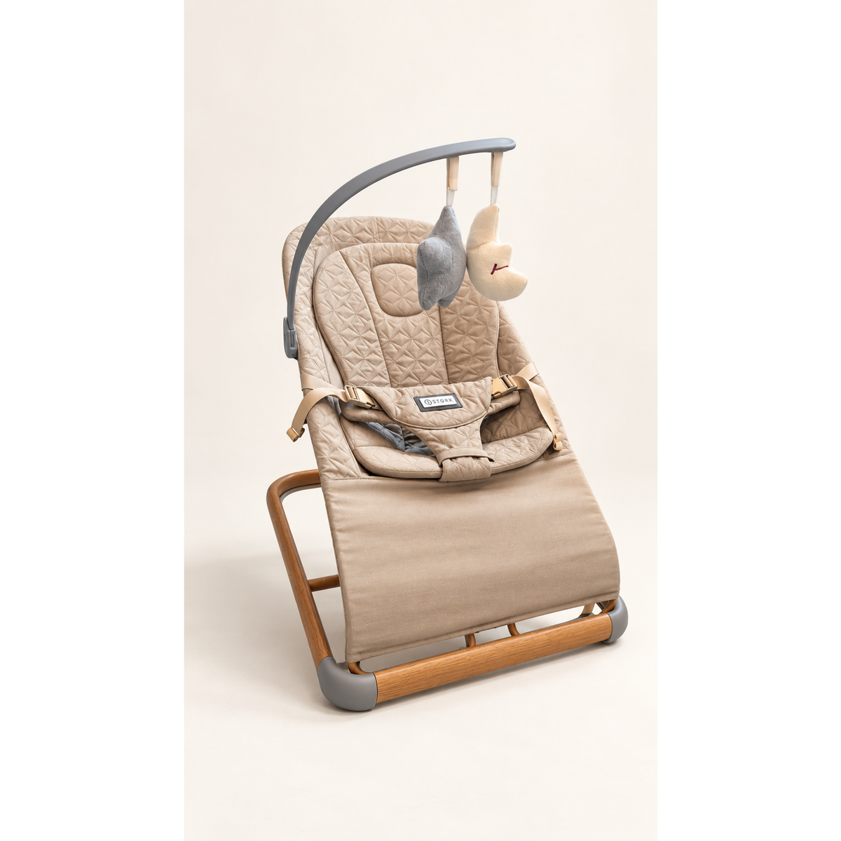 Stork Home Bouncer - Beige