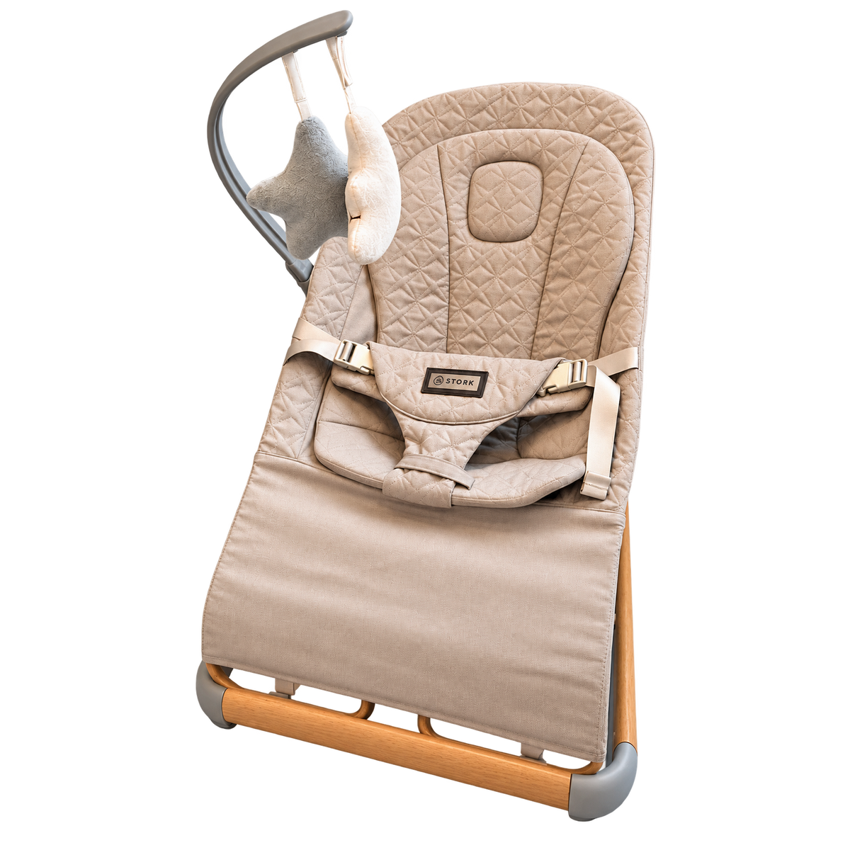 Stork Home Bouncer - Beige