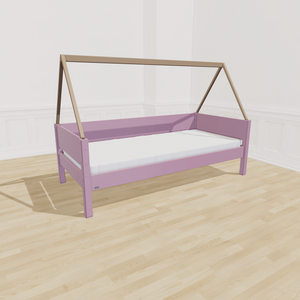 Manish-h Saga Børneseng 90x200 - Lavender Rose