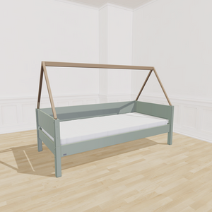 Manish-h Saga Børneseng 90x200 - Moss Green