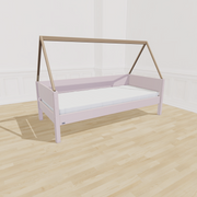 Manish-h Saga Børneseng 90x200 - Natural Rose