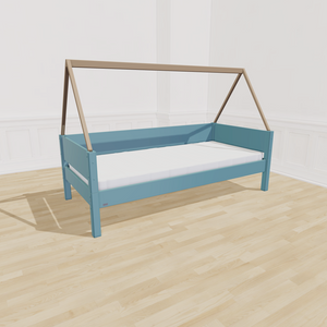 Manish-h Saga Børneseng 90x200 - Ocean Blue